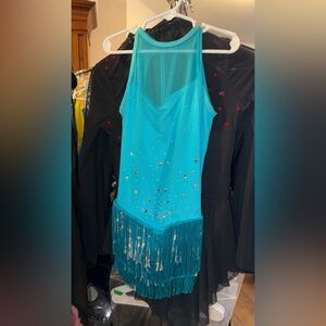 Curtain Call Crystal Fringe Costume